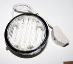 WTC 8W Cr W   Светильник мебельный врезной c люминесцентной лампой (220V 8W IP20) (4200K нейтральный белый свет), хром, пластик