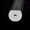 ZAG-FR-hole-03   Торцевая заглушка с отверстием для профиля PR-AL-03, белый, пластик
