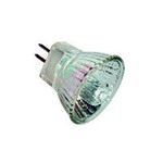 MR11-20   Лампа галогенная закрытая (20W АС12V MR11 GU4 IP20), прозрачный, серебристо/белый, стальной, пластик, металл (G00026)