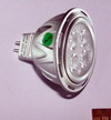 MR16 LED-4 WW   Лампа светодиодная (6W AC12V 4LED 335Lm GU5,3) (3000K тёплый белый свет), серебристый, прозрачный, пластик (C12634)