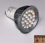 GU10 LED WW     (4W AC220V 21LED5050 MR16 GU10 400Lm IP20) (3000K   ), -, , ,  (G12623)