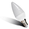 CD-4.5-E14-WW   Лампа светодиодная «Estares» (4.5W 110-265V E14 280Lm IP20) (2700K теплый белый свет), матовый-белый, стекло-пластик-металл
