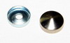 030273   Зеркалодержатель конусный со сверлением d=18мм, никель, металл, (140067)