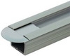 31030-EC   Торцевая заглушка закрытая для профиля 31030-AP светодиодной ленты, серебристый, пластик, (G11652)