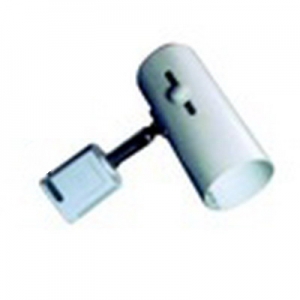 TRA 0015 Светильник трековый (без лампы) (100Wmax 220V E27),белый, металл, пластик (G03451)