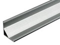 1616-2-01   Профиль алюминиевый угловой накладной для светодиодной ленты (16 х 16 х 2000 мм) серебристый, алюминий (G17865)  17.800.00.085
