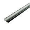 1506E Профиль накладной для светодиодной ленты (15 х 6 х 2000мм) серебристый, алюминий,  17.800.00.001, (G18585)